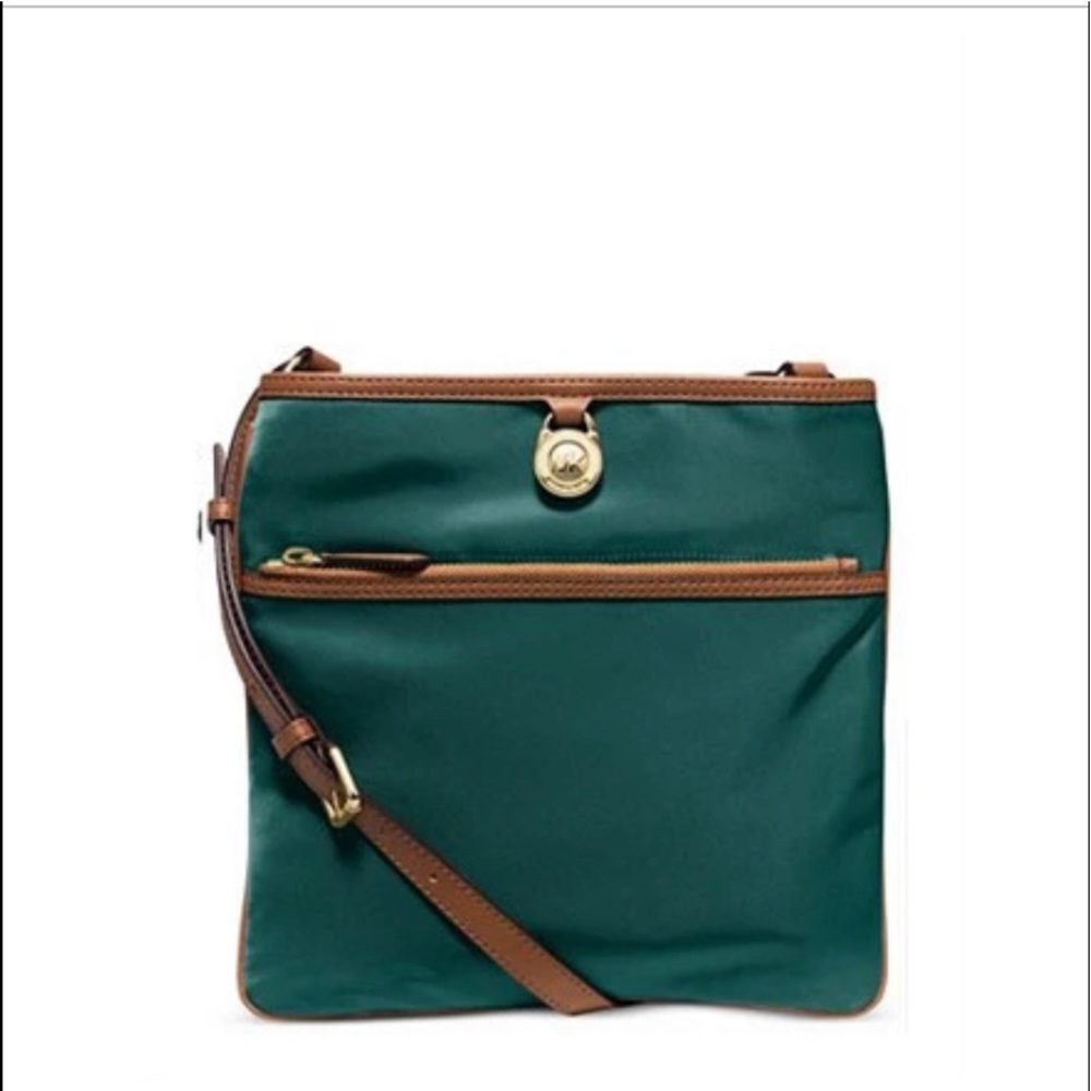 MICHAEL KORS Nylon Large Kempton Pocket Crossbody